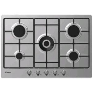 Candy chw74wtx piano cottura a gas da incasso 5 fuochi inox