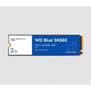 Western digital blue sn580 ssd 2.000gb m.2 nvme pci express 4.0 tlc lettura 4150 mb/s scrittura 4150 mb/s