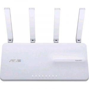 Asus ebr63 expert wifi router ax30000 dual-band wifi, sdn, vlan, dual wan, vpn, guest portal free wifi aiprotection pro bianco
