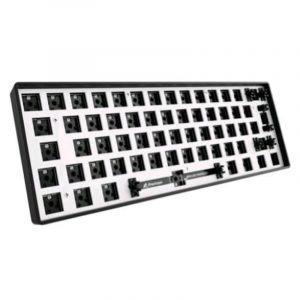 Sharkoon skiller sgk50 s4 barebone tastiera gaming senza interruttori e tasti iso-layout black