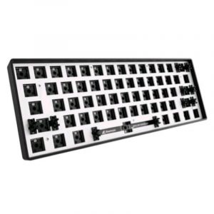 Sharkoon skiller sgk50 s4 barebone tastiera gaming usb senza interruttori e tasti ansi-layout black