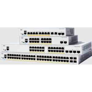 Cisco catalyst c1200-16p-2g switch gestito l3 – 16 x 10/100/1000 (poe+) + 2 x gigabit ethernet sfp – poe+ (120 w) montabile su rack