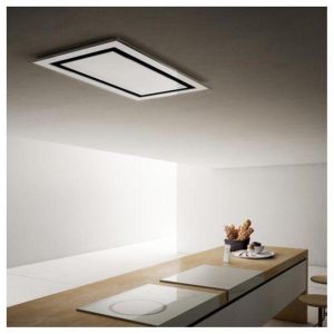 Elica etoile 60×1000 ap wh-gl-f cappa da incasso a soffitto acciaio inox, bianco 475 mÂ³-h