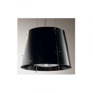 Elica grace bl-f 51 prf0010393c cappa sospesa classe energetica b 3 velocita` filtrante 51 cm inox-vetro nero
