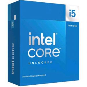 Intel i5-14600kf processore 14 core cache 24mb frequenza turbo 5.3ghz lga 1700 box