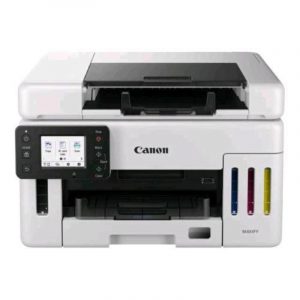 Canon maxify gx6550 stampante multifunzione ink-jet ricaricabile a4 wi-fi scanner adf dispaly 2.7 usb lan 24ppm