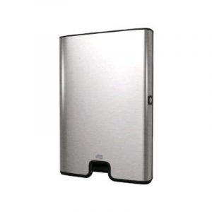 Tork dispenser per asciugamani intercalati in materiale combinato rivestito in acciaio inox