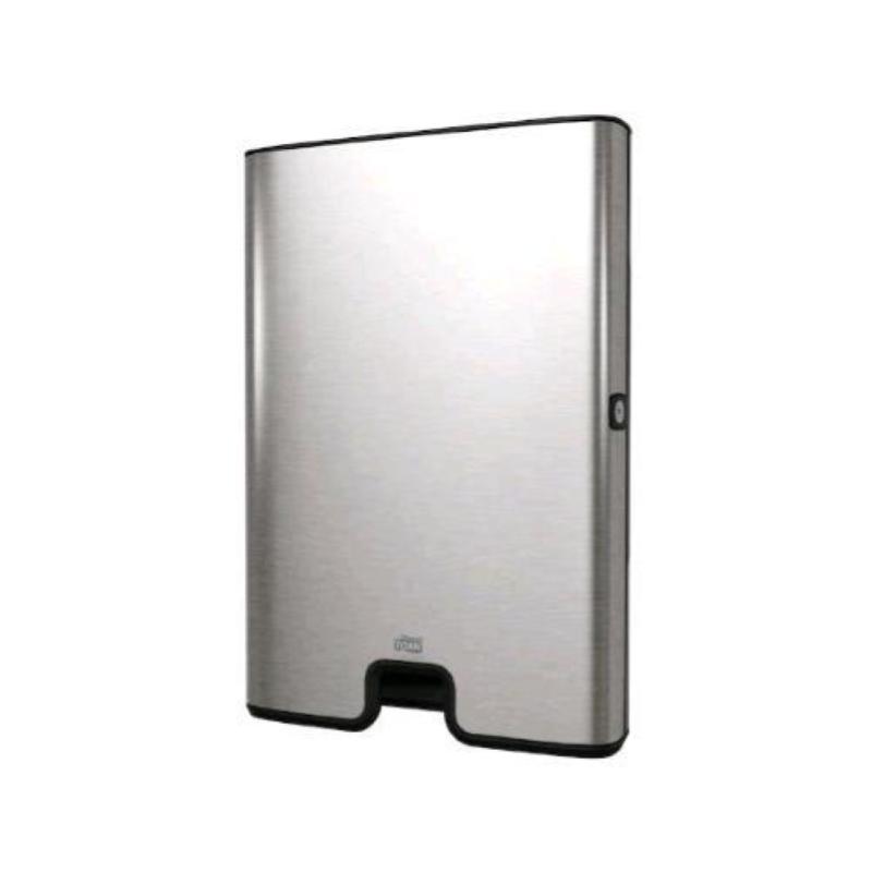 Tork dispenser per asciugamani intercalati in materiale combinato rivestito in acciaio inox