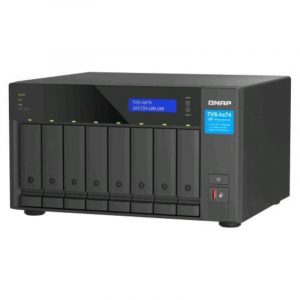 Qnap tvs-h874t-i7-32g nas tower 8 bay 2.5/3.5 i7 32gb ram 2 porte lan 2.5 gigabit ethernet 3 ventole