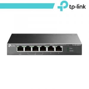 Tp-link tl-sg1006pp switch di rete non gestito gigabit ethernet 10-100-1000 supporto power over ethernet grigio