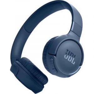 Jbl tune 520bt cuffie on-ear con micorofono bluetooth 5.3 pure bass durata fino a 57 ore blue