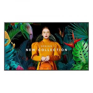 Samsung lh55qbcebgcxen visualizzatore di messaggi pannello piatto per segnaletica digitale 55`` wi-fi 350 cd-mÂ² 4k ultra hd nero tizen 16-7