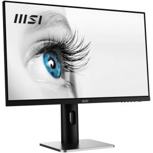 Msi pro mp273qp 27 led wide quad hd ips 2560 x 1440 16:9 350 cd/mq 1ms 75hz contrasto 1000:1 freesync – 2 x hdmi 1 x displayport nero argento