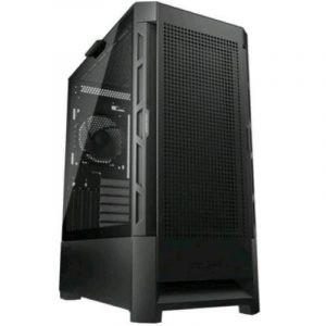 Cougar 385zd10b airface case gaming atx midi tower 1 ventola installata 120mm pannello in vetro temperato black