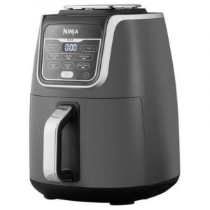 Ninja af160eu friggitrice ad aria 6 funzioni di cottura antiaderente 1750 w 5.2 litri piastra rivestita in ceramica nero