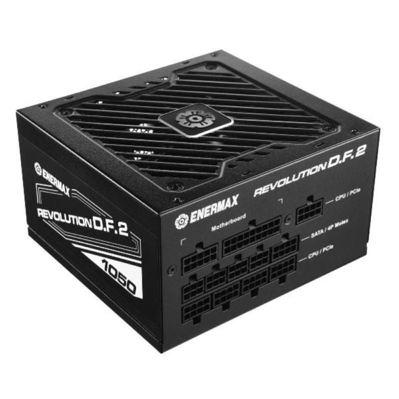 Enermax revolution d.f.2 alimentatore modulare 1.050 w 80 plus gold 20+4 pin atx nero