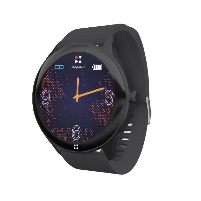 Techmade buytech beta 1.38`` alluminio chiamate notifiche sport salute dark grey