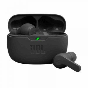 Jbl wave beam auricolari wireless in-ear bluetooth waterproof ip54 e antipolvere ipx2 deep bass sound tecnologia smart ambient e voice aware fino a 32 h di autonomia nero