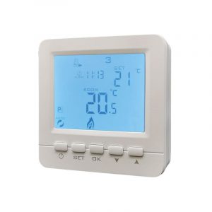 Bravo qubo (93003113) – cronotermostato digitale – display lcd – programmazione automatica o manuale