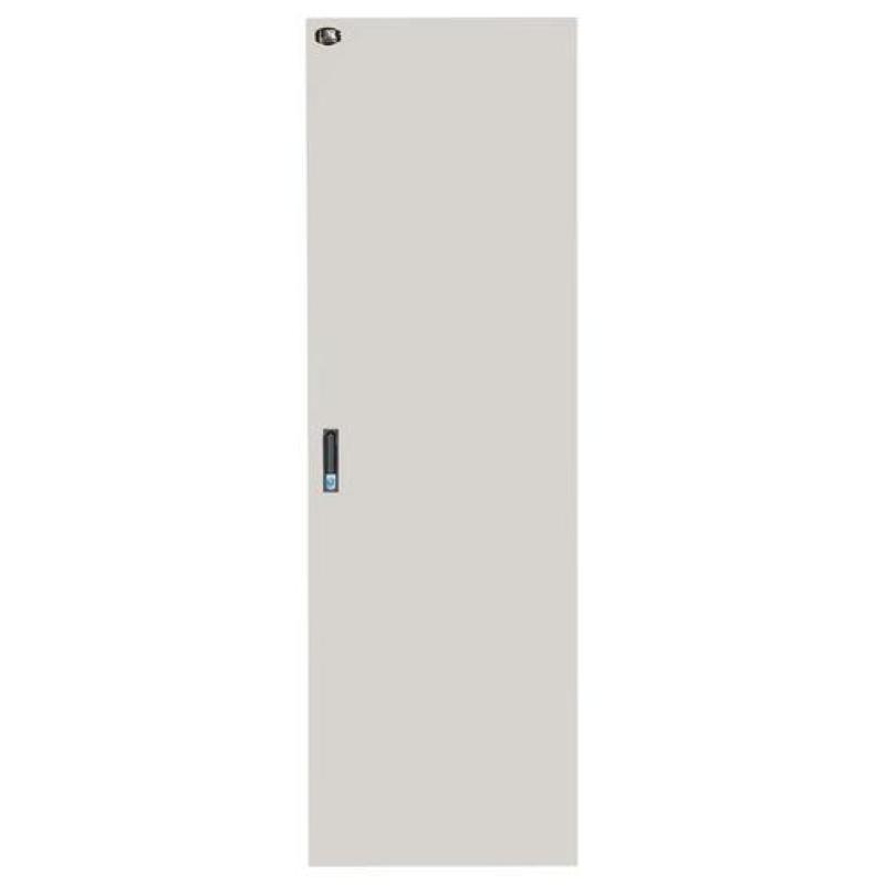 Link porta in metallo pieno grigia per armadi link 32u larghezza 600mm con serratura