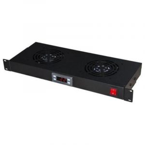 Link modulo 2 ventole raffreddamento con display nero