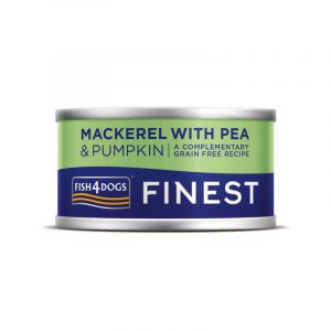 Fish4Dogs Finest Sgombro con Zucca e Piselli