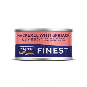 Fish4Dogs Finest Sgombro con Carote e Spinaci
