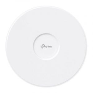 Tp-link omada eap783 access point triband 2.4/5/6ghz wi-fi 7 19000 mbit/s poe montabile a soffitto parete bianco