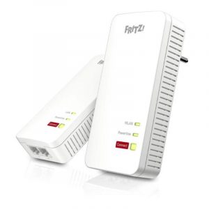 Fritz!powerline 1240 ax wlan set 1200 mbit-s collegamento ethernet lan wi-fi bianco 2 pezzi