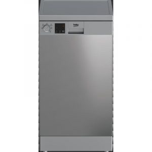Beko dvs05024x lavastoviglie slim libera installazione 10 coperti classe e 5 programmi 45 cm inox