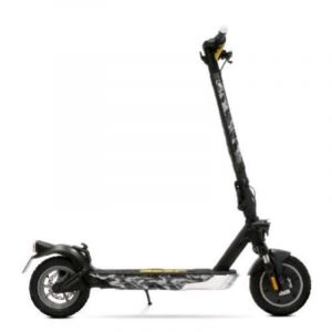 Jeep urban camou advanced safety monopattino elettrico 500w ruote da 10 autonomia 50 km full suspension con luci e frecce direzionali grigio