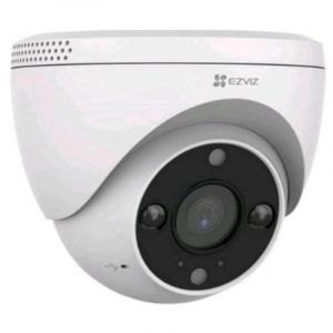 Ezviz h4 telecamera dome da esterno wi-fi 2k 3mpx difesa attiva con luce strobo e sirena riconoscimento tramite ai audio bidirezionale