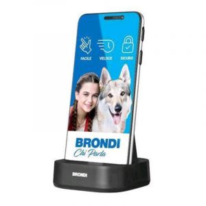 Brondi amico smartphone s+b 2gb 16gb 5.7“ dual sim tasto sos e controllo remoto nero