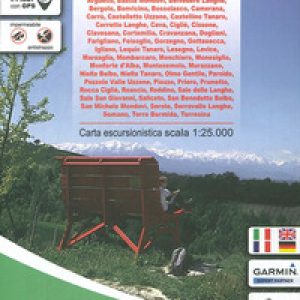 Carta n. 34. Langhe Sud. Carta escursionistica scala 1:25.000