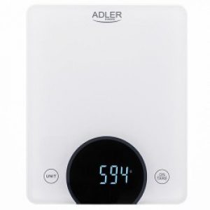 Adler AD 3173W Bilancia da cucina Bianco incasso Rettangolo elettronica