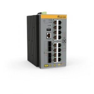 Allied Telesis AT-IE340-20GP-80 Gestito L3 Gigabit Ethernet (10/100/1000) Supporto Power over (PoE) Grigio