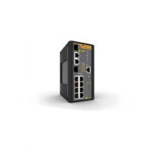 Allied Telesis AT-IS230-10GP-80 Gestito L2 Gigabit Ethernet (10/100/1000) Supporto Power over (PoE) Nero