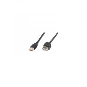 ASSMANN Electronic 2m USB 2.0 cavo A Nero