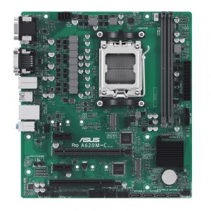 ASUS PRO A620M-C-CSM AMD A620 Presa di corrente AM5 micro ATX