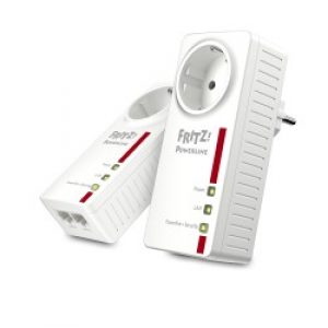 AVM FRITZ!Powerline 1220E 1200 Mbit/s Collegamento ethernet LAN Bianco 2 pz