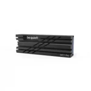 be quiet! MC1 PRO Unità allo stato solido Dissipatore di calore/Radiatore Nero 1 pz