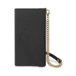 Celly Athena Custodia per cellulare a sacchetto Nero, Oro
