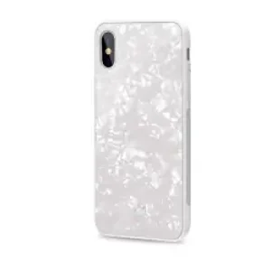 Celly Pearl custodia per cellulare 14.7 cm (5.8") Cover Bianco