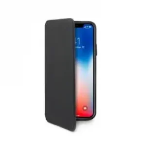 Celly Prestige Custodia per cellulare a borsellino Nero