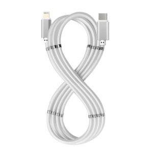 Celly USBCLIGHTMAGWH cavo Lightning 1 m Bianco