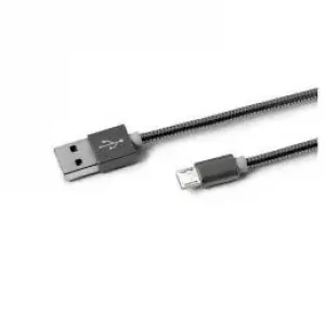 Celly USBMICROSNAKEDS cavo USB 2.0 A Micro-USB Nero