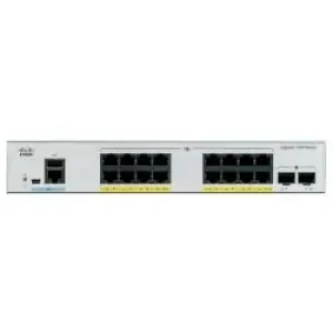 Cisco Catalyst C1000-16P-E-2G-L switch di rete Gestito L2 Gigabit Ethernet (10/100/1000) Supporto Power over (PoE) Grigio