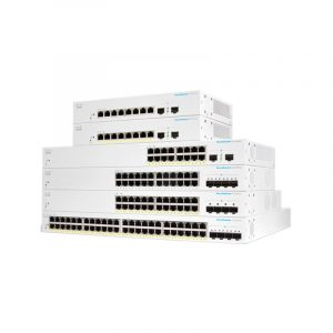 Cisco CBS220-8FP-E-2G-EU switch di rete Gestito L2 Gigabit Ethernet (10/100/1000) Supporto Power over (PoE) Bianco