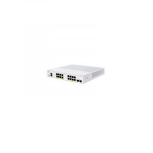 Cisco CBS350-16P-E-2G-EU switch di rete Gestito L2/L3 Gigabit Ethernet (10/100/1000) Argento