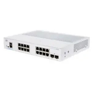 Cisco CBS350-16T-2G-EU switch di rete Gestito L2/L3 Gigabit Ethernet (10/100/1000) Argento